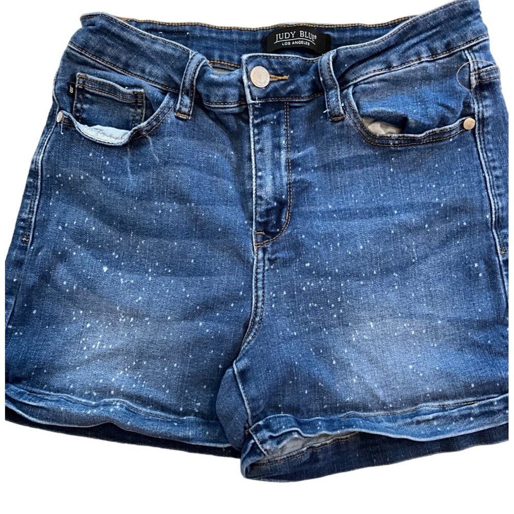 Judy Blue Galaxy Splash Shorts‎ Size Medium Style JB150081